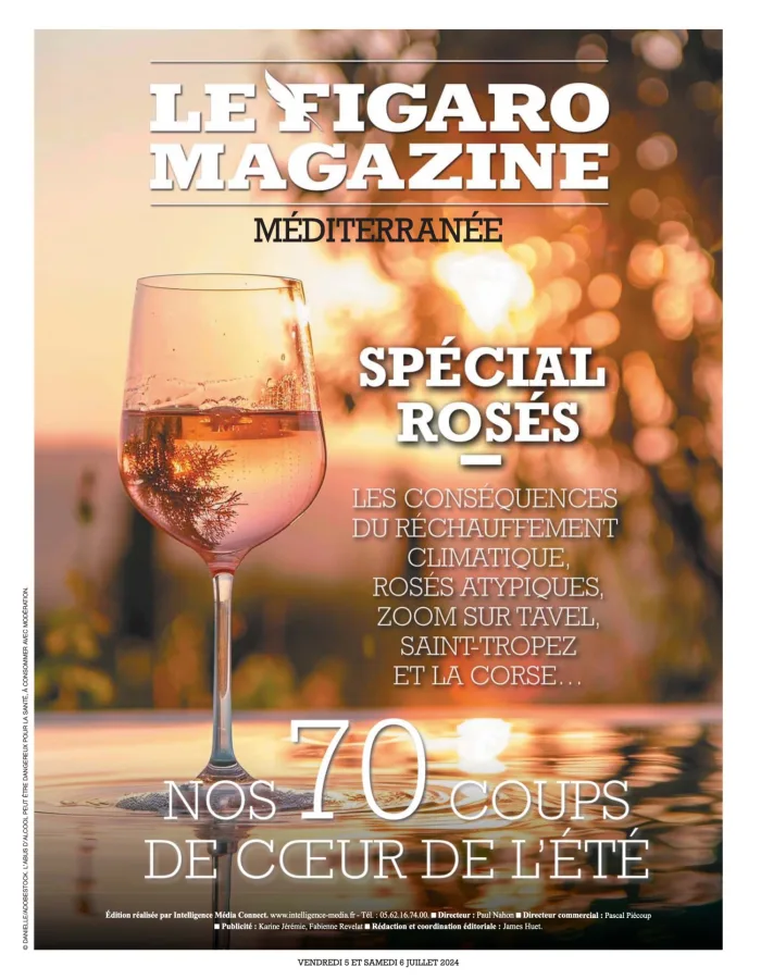 Figaro Magazine : Spécial Rosés